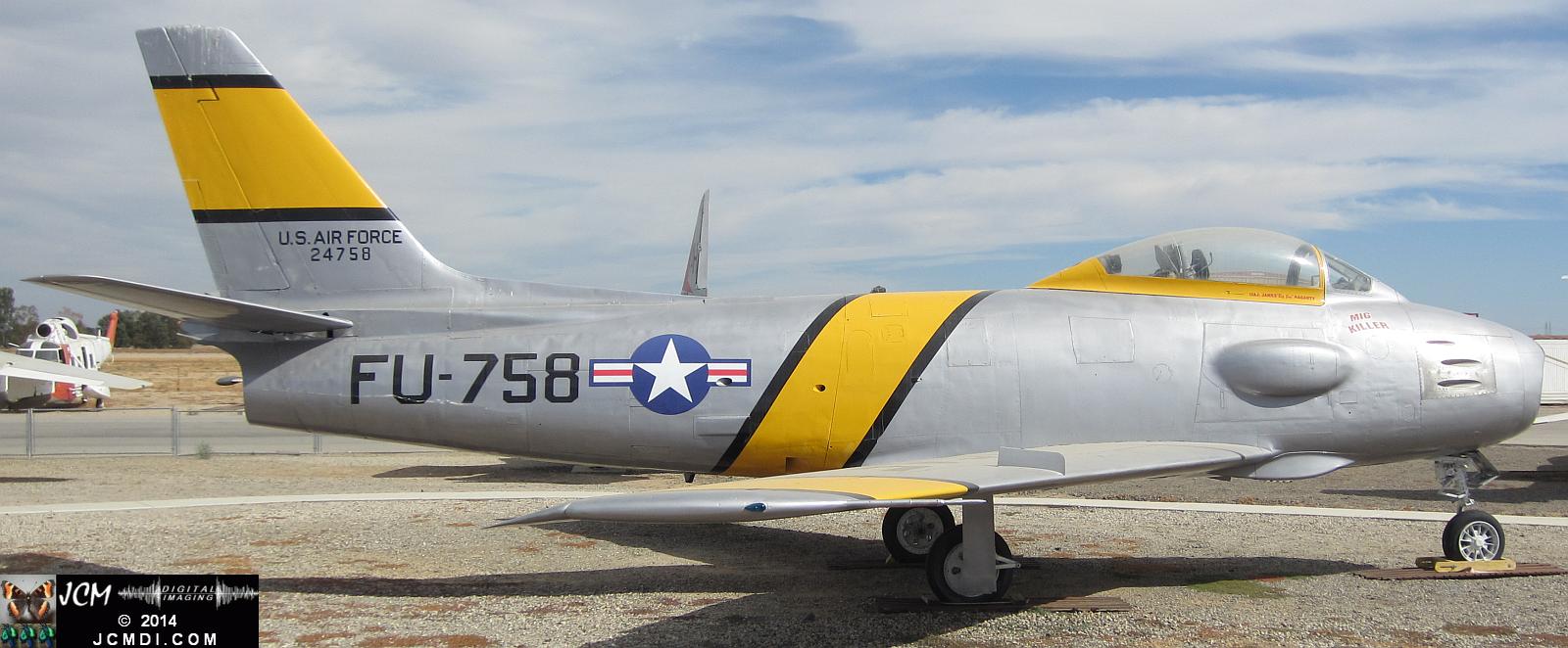 Estrella Warbird Museum Paso Robles F86 Sabre